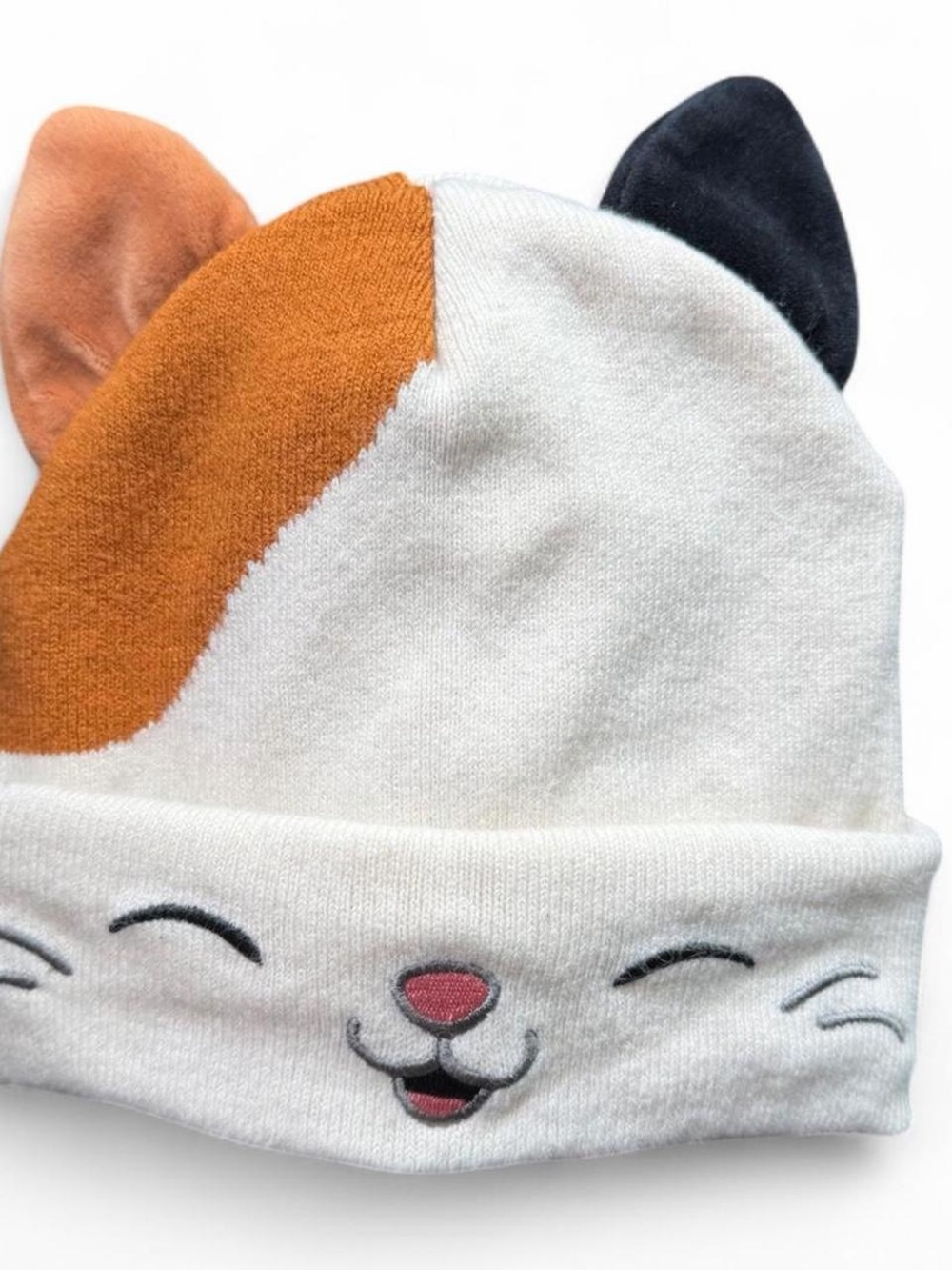 Kids cat beanie